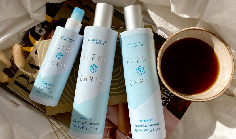 Eleni & Chris hair longevity sensimin dermamin purimin